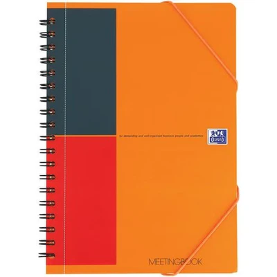 Image de Cahier avecélastique international spirale B5 160p 80g ligné Oxford
