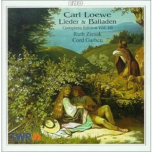 Afbeelding van Loewe: Lieder &amp; Balladen Vol 10 / Ruth Ziesak, Cord Garben