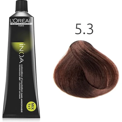 Afbeelding van L&#039;Oréal Professionnel Haarverf iNOA 60ML 5.3