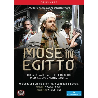 Afbeelding van Orchestra And Chorus Of The Teatro Comunale Di Bologna, Roberto Abbado Rossini: Mosè In Egitto (DVD)