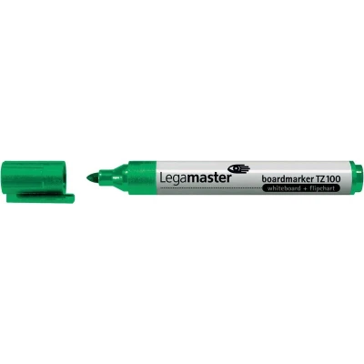 Afbeelding van Viltstift Legamaster TZ100 whiteboard rond groen 1.5 3mm