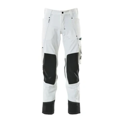 Afbeelding van Mascot Advanced Stretch Werkbroek met Kniezakken C48 82cm 06 Wit