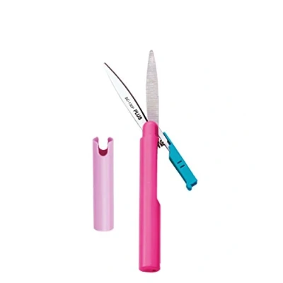 Image de Ciseaux de poche, pointu, longueur: 135 mm Rose