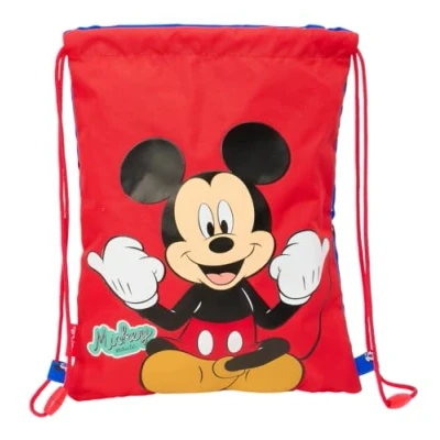 Afbeelding van Rugtas met Koordjes Mickey Mouse Clubhouse Good day Blauw 26 x 34 1 cm