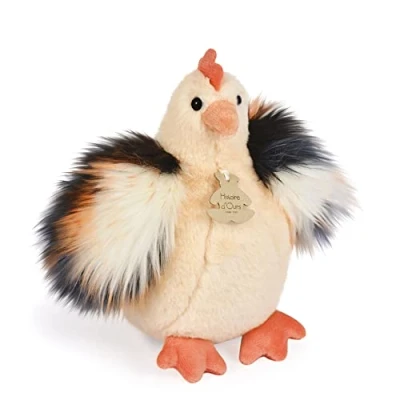 Afbeelding van Histoire d&#039;Ours Pluche kip beige 20 cm LES CHICS HO3162