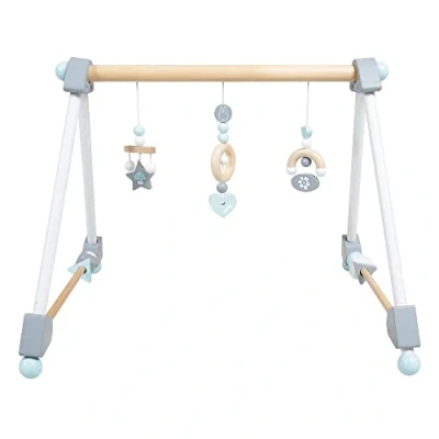 Afbeelding van Roba Speeltrapeze Nijntje Junior 61 X 42,5 Cm Hout Wit/grijs