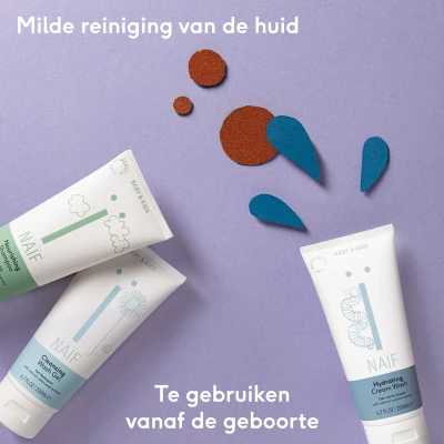 Afbeelding van Naïf XXL Reinigende Wasgel Pompfles Baby&#039;s &amp; Kinderen 700ml