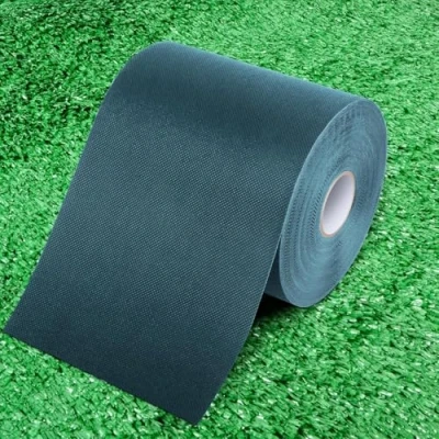 Afbeelding van Sumnos Kunstmatige splitsingsband, gras, verbindingsstrip voor kunstgras, voorgelijmd, het leggen van tuingras, balkon, topkwaliteit, 15 cm x m