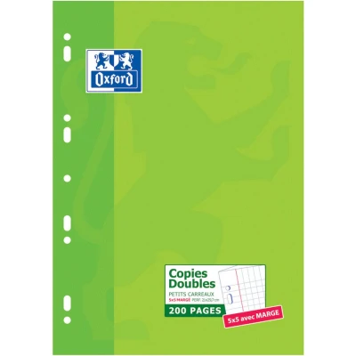 Afbeelding van Oxford 100105678 schrijfblok &amp; schrift A4 Groen