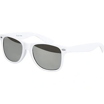 Afbeelding van Nerd zonnebril UV400 CAT 3 CE rubber retro stijl uniseks vintage bril met veerscharnier voor vrouwen mannen (verschillend)