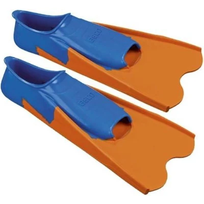 Afbeelding van Beco Zwemvliezen Kort Junior Blauw/oranje Maat 34/35