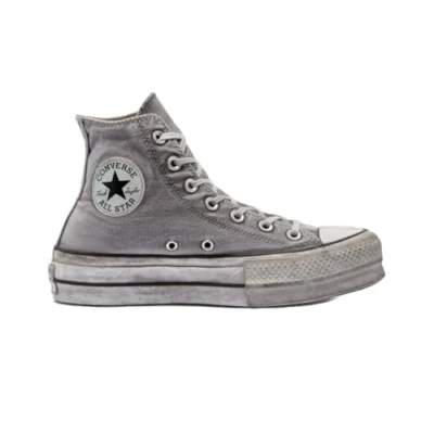 Afbeelding van Converse Chuck Taylor All Star Lift Hi Sneakers Dames Grijs Maat 38
