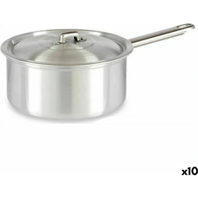 Afbeelding van Sauspan met deksel Zilverkleurig Aluminium 2 L 20 x 12 35,5 cm (10 Stuks)
