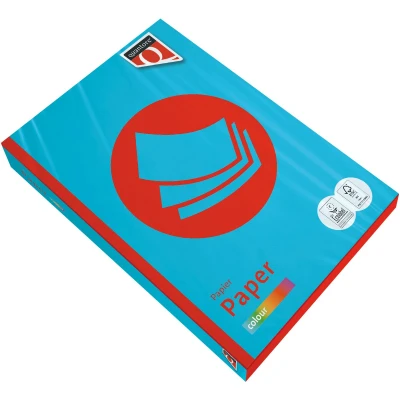 Afbeelding van Kopieerpapier Fastprint A4 80gr azuurblauw 500vel Pak a 500 vel