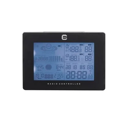 Afbeelding van Cresta Care DTX370 Digitale Weerstation Zwart Radiogestuurd Draadloze Buitensensor