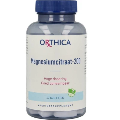 Afbeelding van Orthica Magnesiumcitraat 200 Tabletten