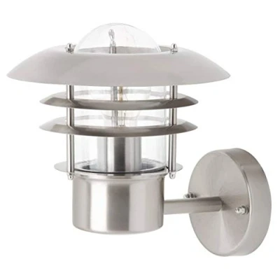 Afbeelding van Brilliant TERRENCE Buiten wandlamp Chroom