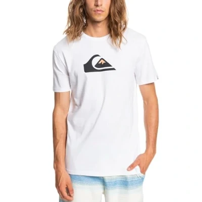 Afbeelding van Quiksilver Complogo BYJ0 Tshirt print, Heren, Maat: XL, White