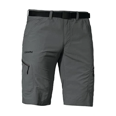 Afbeelding van Schöffel Silvaplana2 veelzijdige wandelbroek voor heren, met aparte riem, outdoorbroek praktische zakken, shorts