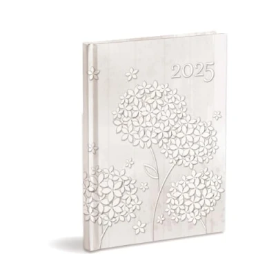 Afbeelding van Organisator agenda 2025 januari december 2025, hardcover, weekplanner, bloemen