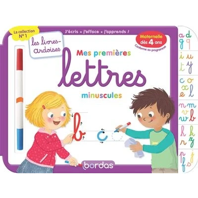 Image de Les livres ardoises Mes premières lettres minuscules