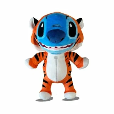 Afbeelding van Disney Stitch in Rajah kostuum knuffel 25 cm Pluche