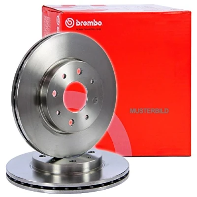 Afbeelding van BREMBO Remschijf FIAT: 500 Hatchback, C Convertible, Panda II FORD: KA Hatchback 20mm 4 interne ventilatie Met schroeven 09.8616.10