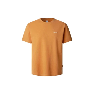 Afbeelding van Pepe Jeans Tshirt basic, Heren, Maat: Large, Sundown orange
