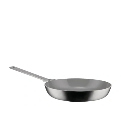 Afbeelding van Alessi Convivio Koekenpan 24 Mat RVS Keramische Antiaanbaklaag.