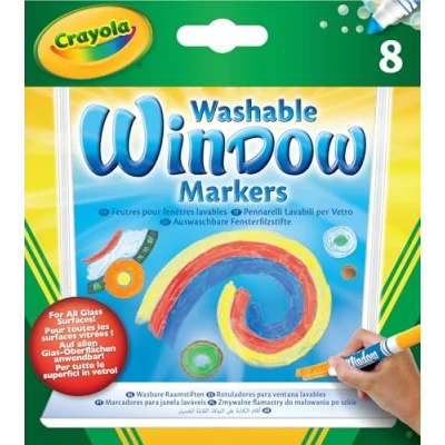 Afbeelding van Crayola Raamstiften, 8st.