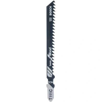 Afbeelding van Bosch Accessories 2609256716 Decoupeerzaagblad HCS, T 111 C 2 stuk(s)