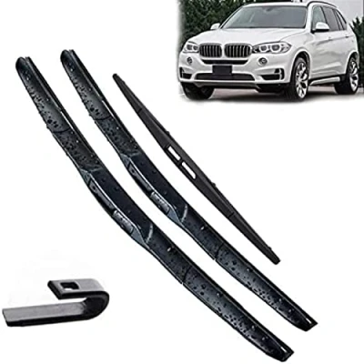 Afbeelding van Voor BMW X5 F15 2013 2018 en achter Ruitenwisserset Voorruit 24 &quot;20&quot; 12 inch Ruitenwissers