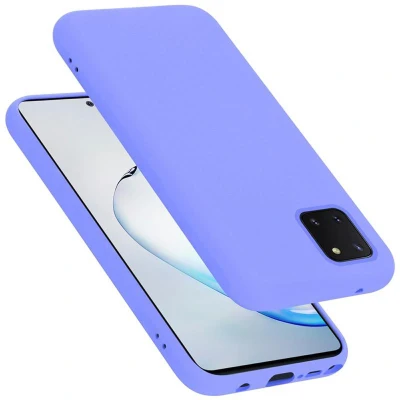 Afbeelding van Cadorabo Hoesje geschikt voor Samsung Galaxy A81 / NOTE 10 LITE M60s in LIQUID LICHT PAARS Beschermhoes gemaakt van flexibel TPU silicone Case Cover