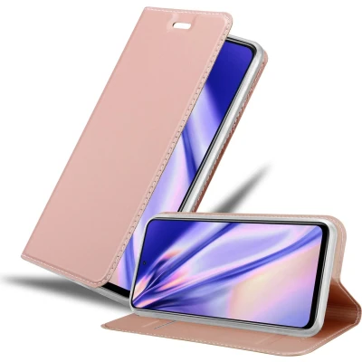 Afbeelding van Cadorabo Hoesje geschikt voor Xiaomi POCO X3 GT in CLASSY ROSE GOUD Beschermhoes met magnetische sluiting, standfunctie en kaartvakje Book Case Cover Etui