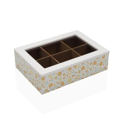 Afbeelding van Doos Juwelenkistje Versa Hout 17 x 7 24 cm