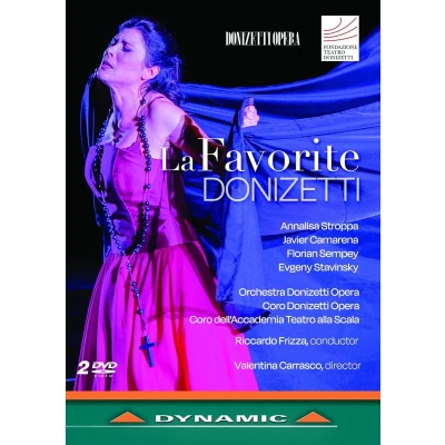 Afbeelding van Annalisa Stroppa, Florian Sempey, Javier Camarena Donizetti: La Favorite (DVD)