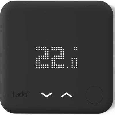 Afbeelding van Tado Slimme Thermostaat V3+ Zwart bedraad startpakket