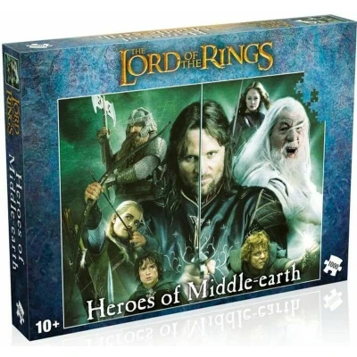 Afbeelding van the Lord of Rings Heroes Middle Earth Puzzle 1000 pcs