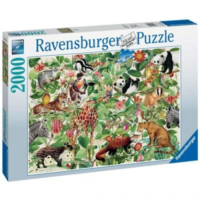 Image de Puzzle 2000 pièces Ravensburger Jungle