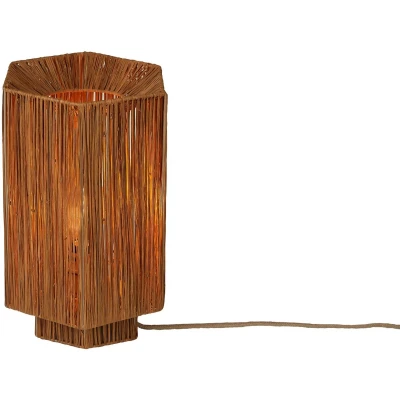 Afbeelding van GOOD&amp;MOJO Tafellamp Panama Donkerbruin 36x24x36cm