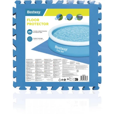 Afbeelding van Flowclear Ondertegel Zwembad 8 Stuks 50 x 0,4 cm