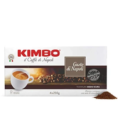 Afbeelding van Kimbo Napels Smaak 4 x 250 gram 1000 g