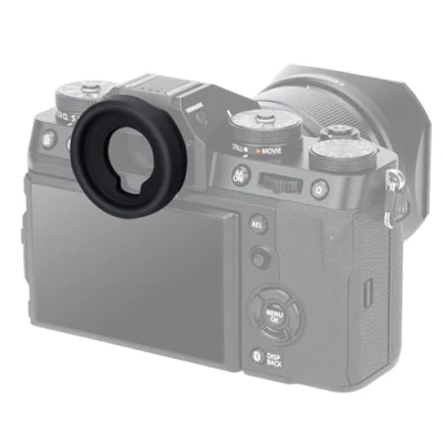 Afbeelding van JJC Ronde zachte siliconen oogschelp voor Fujifilm GFX100S GFX100 GFX100II GFX50S GFX50SII X T5 T4 T3 T2 T1 H2 H2S H1 vervangt Fuji EC GFX