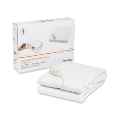 Afbeelding van Cresta Care KTS110 Elektrisch Verwarmd Onderdeken 150x80cm Extra Warmte voor Voeten