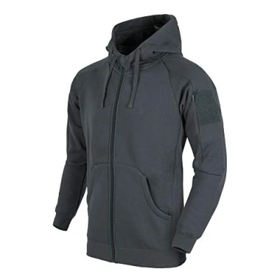 Afbeelding van Helikon Tex Urban Tactical Hoodie Lite Full Zip Grijs, grijs.