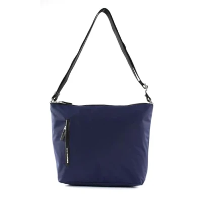 Afbeelding van MANDARINA DUCK Schoudertas Hunter Hobo Eclipse Blauw Zwart