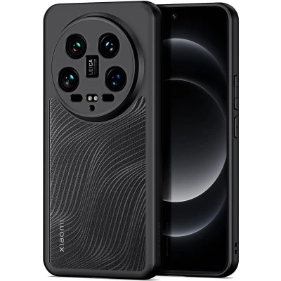 Afbeelding van Dux Ducis Telefoon hoesje geschikt voor de Xiaomi 14 Ultra Back Cover Aimo Series Zwart