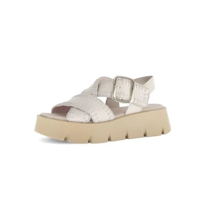Afbeelding van Gabor Sandalen beige Suede Dames Maat 41