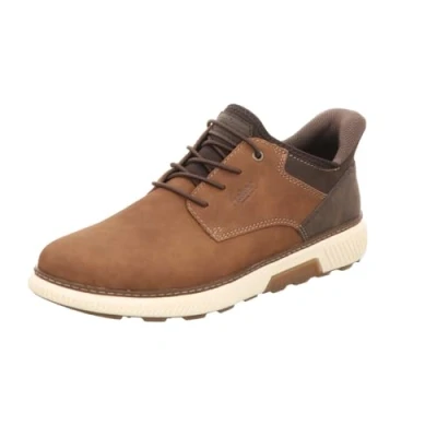 Afbeelding van Rieker Sneakers laag, Heren, Maat: 42, Braun Veloursleer