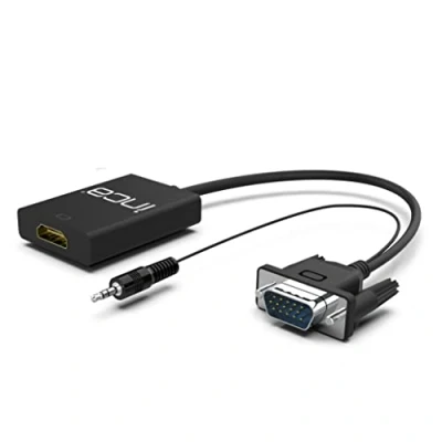 Afbeelding van Inca IVTH 02 tussenstuk voor kabels VGA HDMI. naar HDMI converter HD audio HDTV kabel adapter